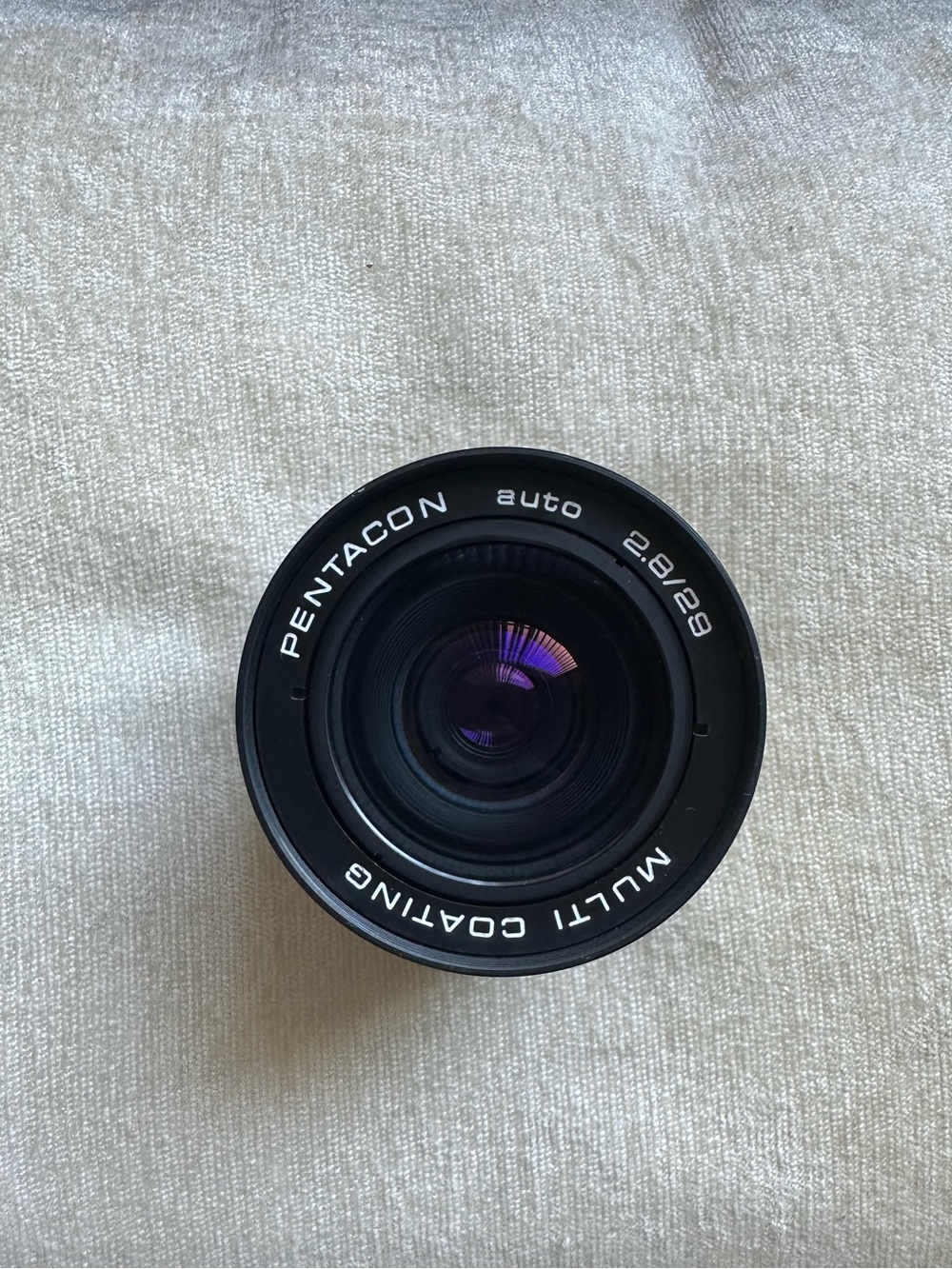 Pentacon Auto 29mm f/2.8 MC Wide Angle Manual Focus Vintage German Lens